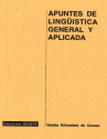 APUNTES DE LINGUISTICA GENERAL