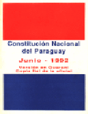 CONSTITUCION NACIONAL DEL PARAGUAY